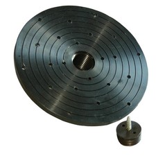 Piastra frontale con mandrino