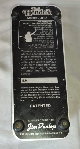 Ancienne pedale wah - pedale,