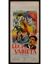 locandina LUCI DEL VARIETA'