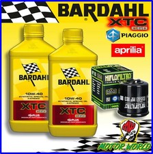 KIT TAGLIANDO 2LT BARDAHL XTC 10W40 + FILTRO Piaggio 125 Liberty S 4T i-Get 2016