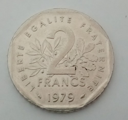Moneta franchi 1979 - 2,