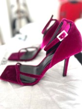 NUOVI SANDALI ZARA VIOLA