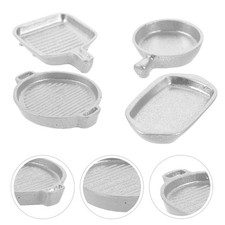  12 vasi in metallo in