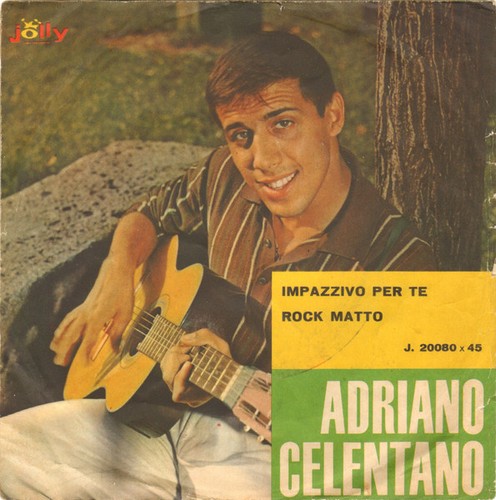 Adriano celentano con giulio - celentano,