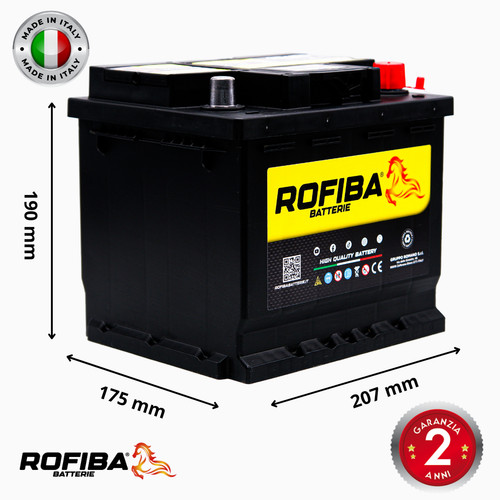 Batteria auto rofiba 12v - rofiba, l1