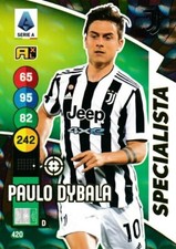 Panini, Calciatori Adrenalyn XL 2021-22: card 420 Specialista Paulo Dybala (Juve