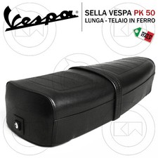 SELLA LUNGA NERA VESPA PK 50