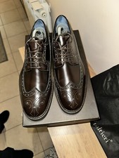 Scarpe Stringate Cristiano Gualtieri Mod.710 Misura 41 Nuove Testa Di Moro