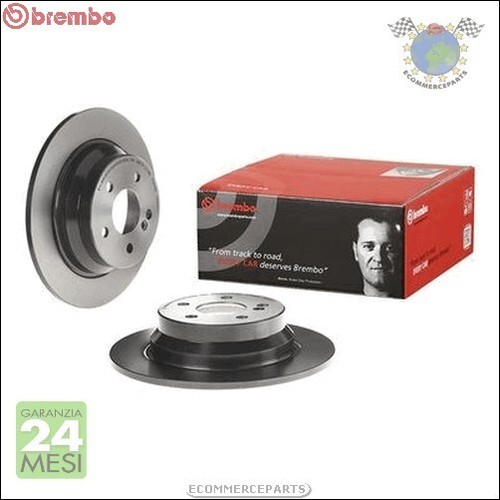 Kit coppia dischi freno brembo - dischi,