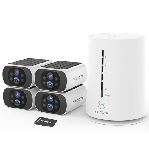Arcctv 4mp security solarcam - 4mp,