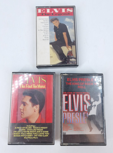 Elvis presley cassette tape - 3x,
