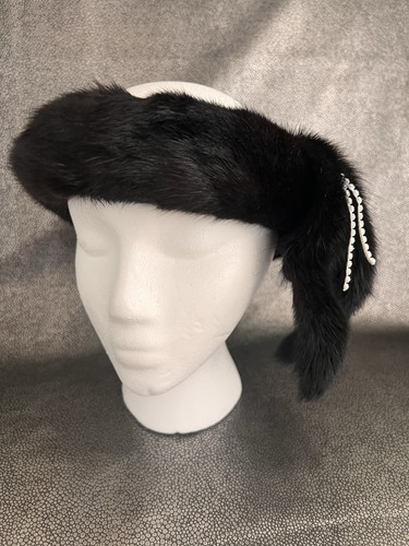 Cerchietto visone marrone - in,