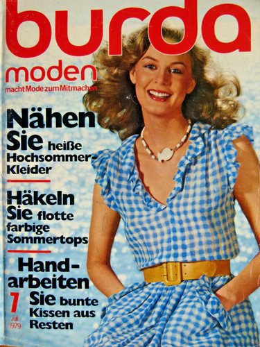 Vecchio quaderno moda - moda, burda