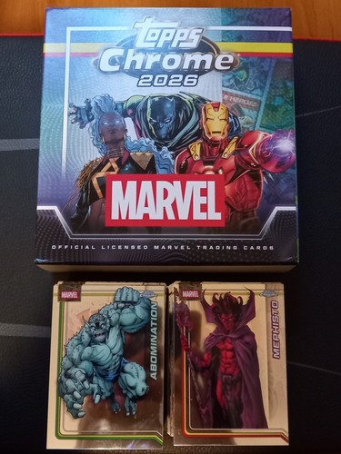 2026 topps chrome - marvel, base
