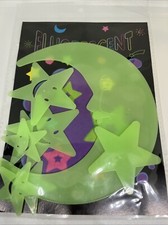 Luna 7 stelle fluorescenti con