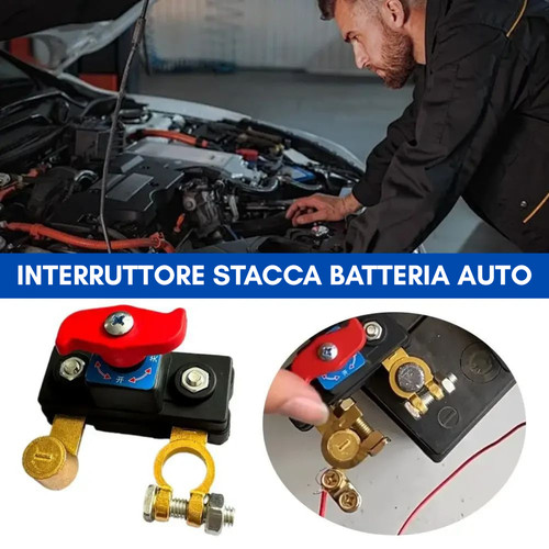 Stacca batteria 12v - batteria,