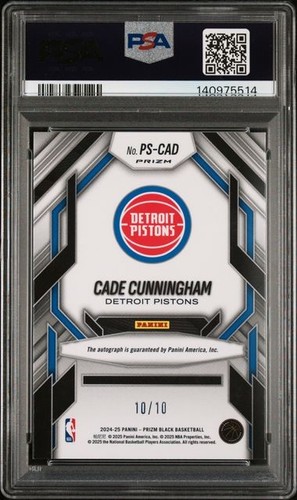 2024 panini prizm - prizm, black