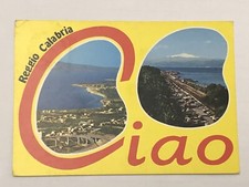 1988 Reggio Calabria Saluti da CIAO con 2 Vedute, Ed. Polimeno Dr. Pietro, Viagg
