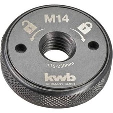 Dado a serraggio rapido 115 - 230 mm kwb 717700