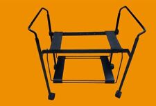 Carrello porta tv in metallo con ruote