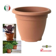 VASO Linteo Euro3plast fioriera  plastica 14cm campana giardino fiori terracotta