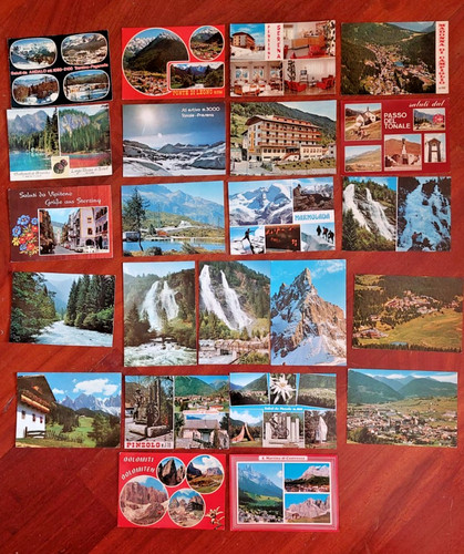 Lotto cartoline trentino - 23,