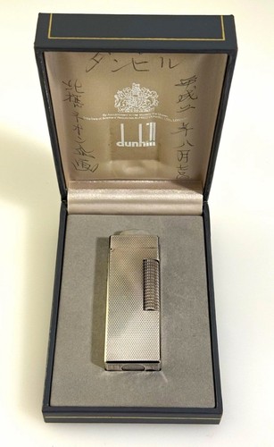 Vintage dunhill silver plated - dunhill,