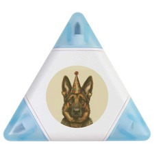 'German Shepherd with Party