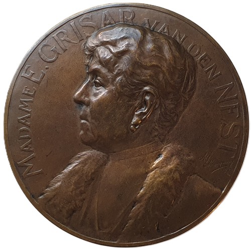 1922 belgio medaglia - medaglia, bronzo