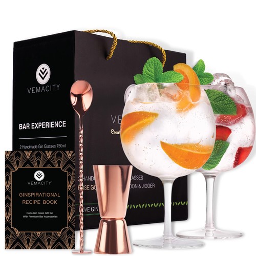 Set bicchieri gin in - 2,
