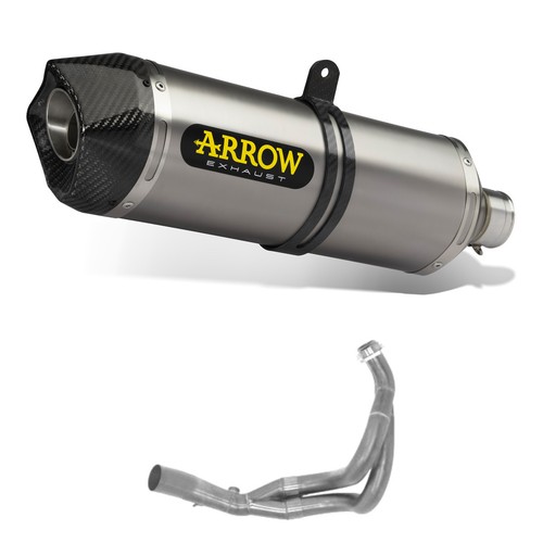Kit marmitta arrow titanio - marmitta,