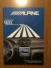 Catalogo Generale Alpine 2005 Autoradio Altoparlanti Car Audio Tuning Youngtimer