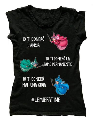 Tshirt donna cotone disagio