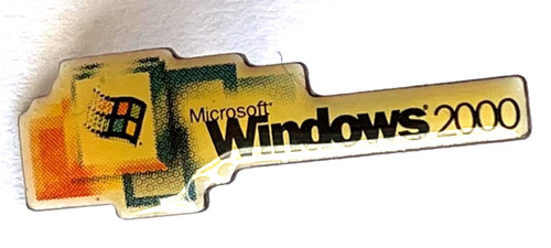 Microsoft windows 2000 pin - windows,