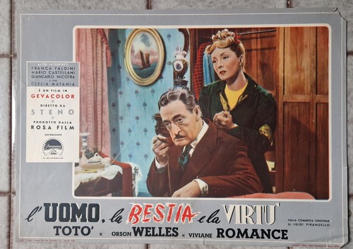 Toto orson welles uomo - orson, la