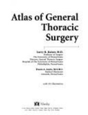 Atlas of General Thoracic Surgery Hardcover Larry R. Kaiser