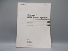 Sony Lbt-N350/Hcd-N350, Hi-Fi