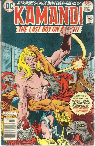 Kamandi the last boy earth - last,
