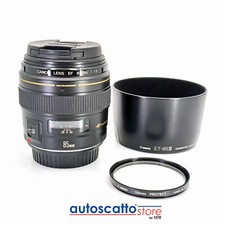 Canon EF 85/1,8 + Paraluce ET66 III + Filtro Canon UV