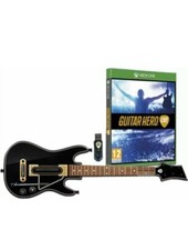 Guitar Hero Live: Pacchetto Chitarra e Gioco (Xbox One) Nuovo! Scatola danneggiata!