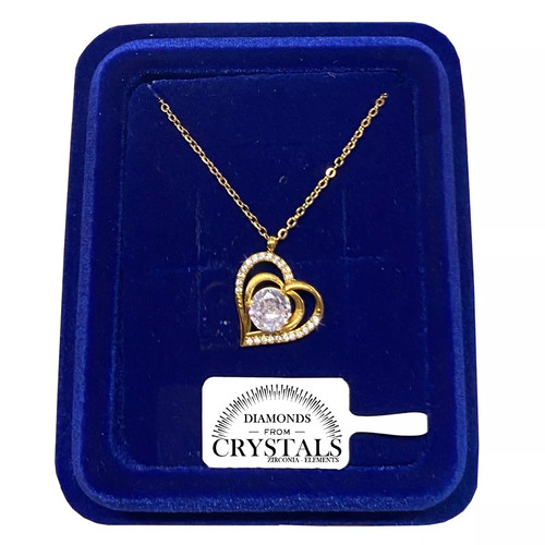 Collana cuore stilizzat - collana, pl