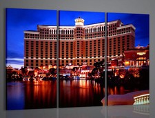 QUADRI MODERNI BELLAGIO HOTEL QUADRO MODERNO ARREDAMENTO MODERNO 100x70cm