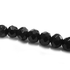 Perle di vetro sfaccettate