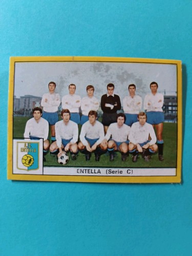 Figurina entella squadra - squadra, album