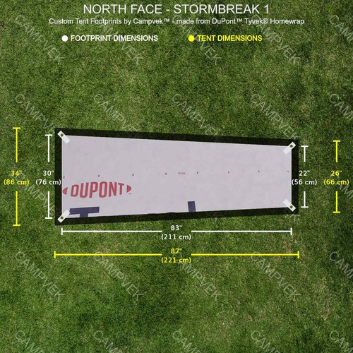 Tyvek footprint per - la, tenda
