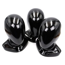 🎭 Manichino Vetrina Testa Espositore Nero - Supporto per Cappello e Casco di Alta Qualità