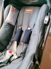 Ovetto Auto Inglesina  Con Base Di Fissaggio E Copertina Invernale 