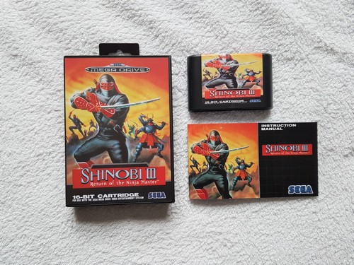 Sega megadrive shinobi pal - sega, 3