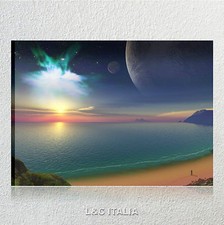 Alba 3D QUADRO SU TELA 70x50