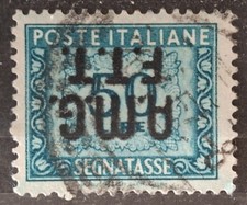 Trieste 1947 tax marker - trieste, 50lire